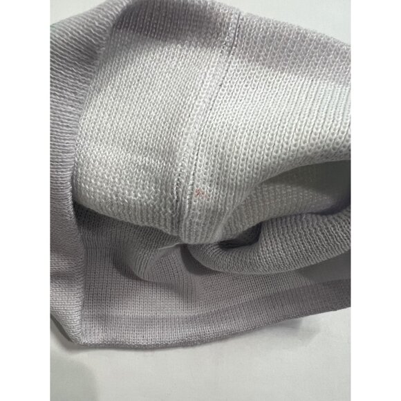 Chew Forever Static Beanie in White Green Flames - Picture 3 of 4